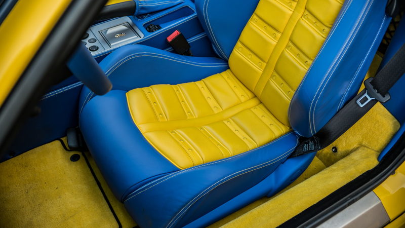 Illustration for article titled Tell Me How To Feel About This Ferrari F430 Spider Interior